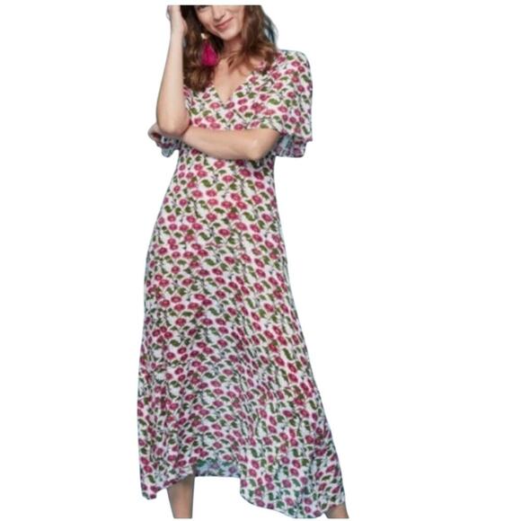 Roller Rabbit Flora Issa Dress Size Large - Picture 1 of 15
